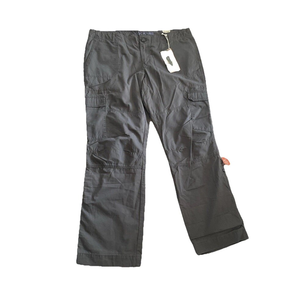 Dockers Cargo Pants Women’s Roll Up Leg Size 16M Green